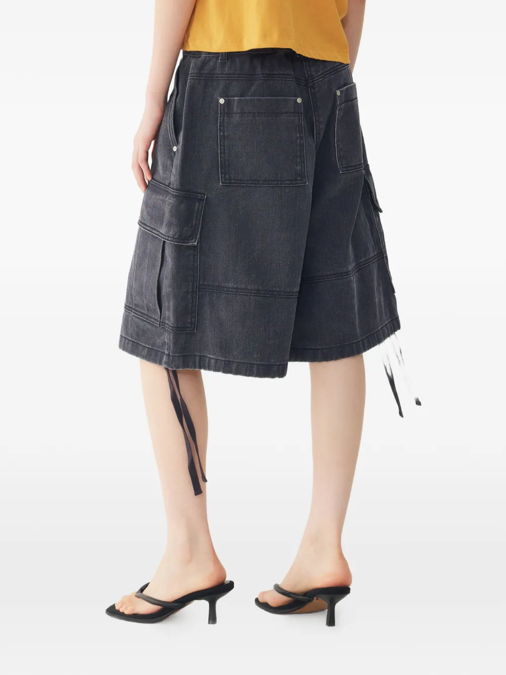 TOMBOY Broek met trekkoord Grijs