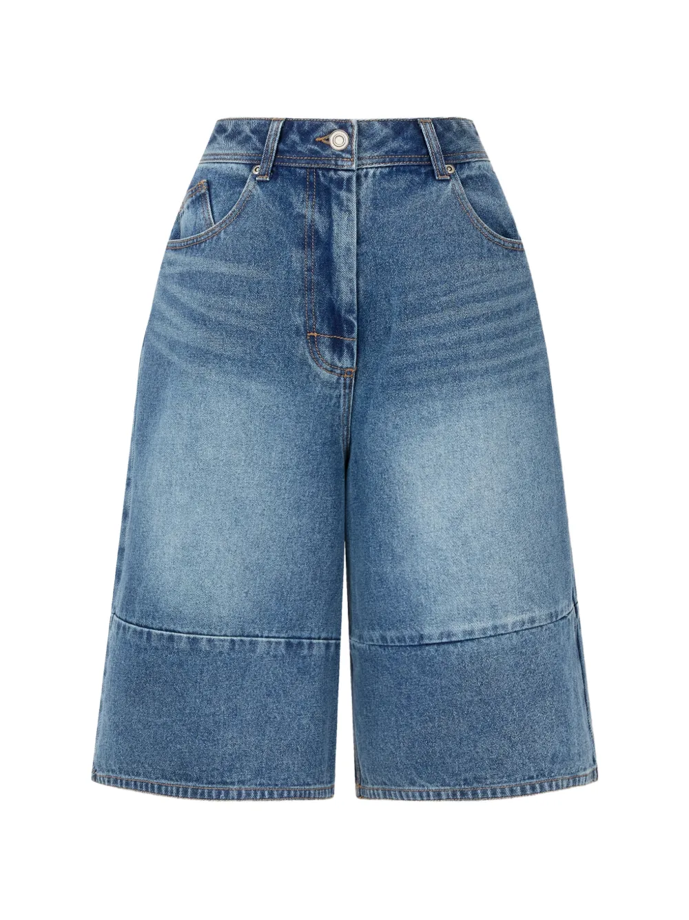 TOMBOY relaxed-fit denim shorts - Blu