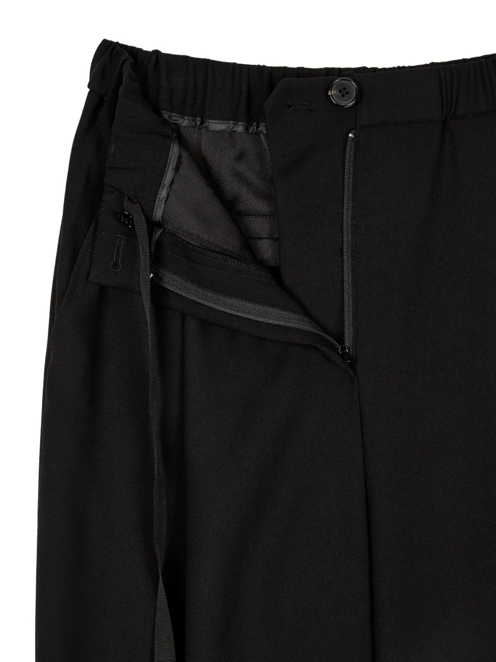 TOMBOY Broek met elastische taille Zwart