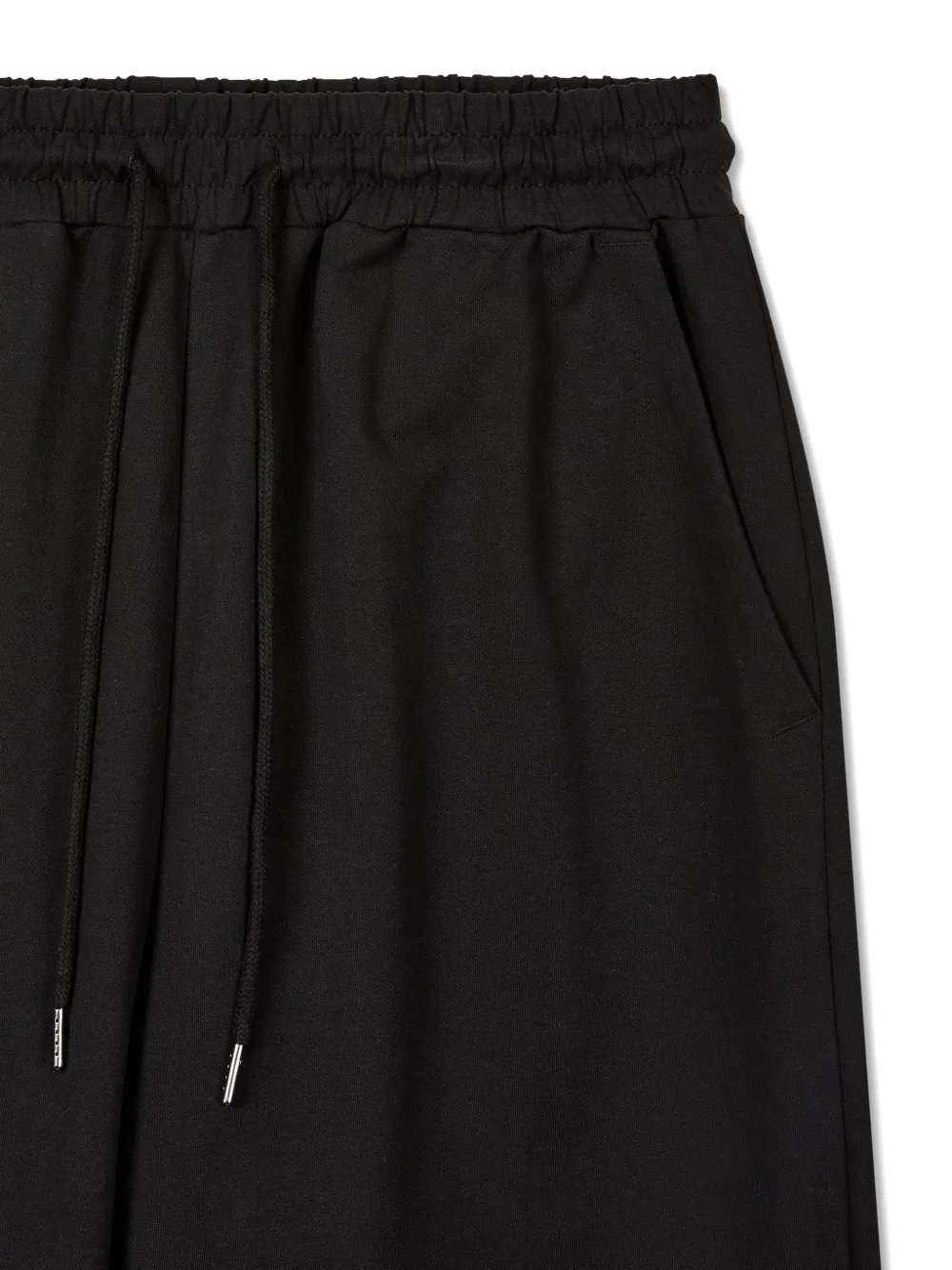 TOMBOY Broek met trekkoordtaille Zwart