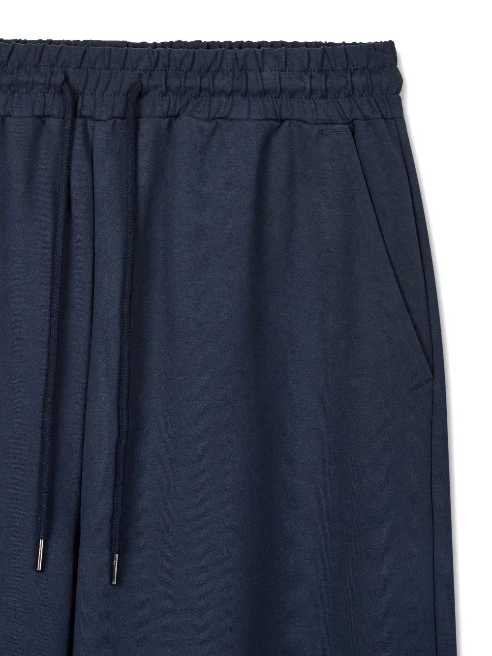 TOMBOY Broek met elastische tailleband en trekkoord Blauw