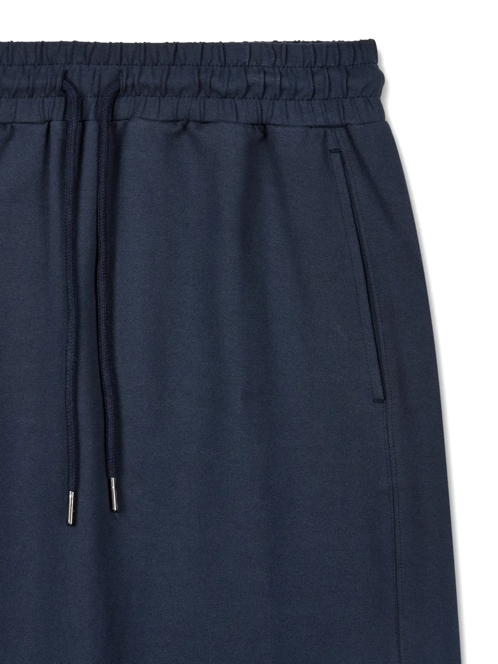 TOMBOY Rok met trekkoordtaille en split Blauw