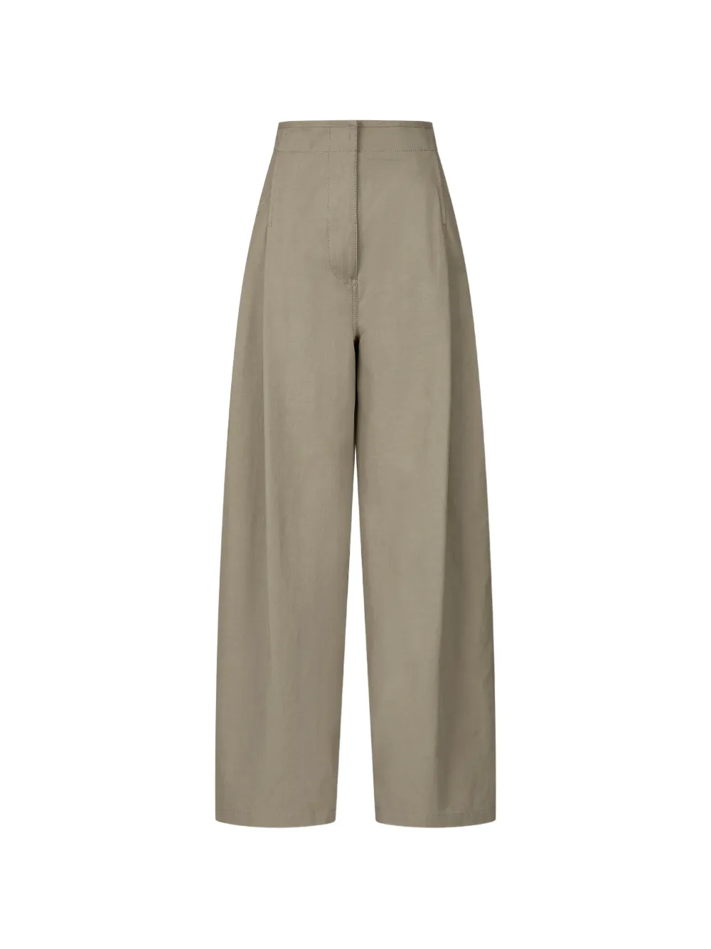 TOMBOY pleated wide-leg trousers - Toni neutri