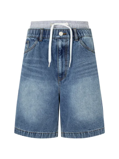 TOMBOY layered-detail shorts