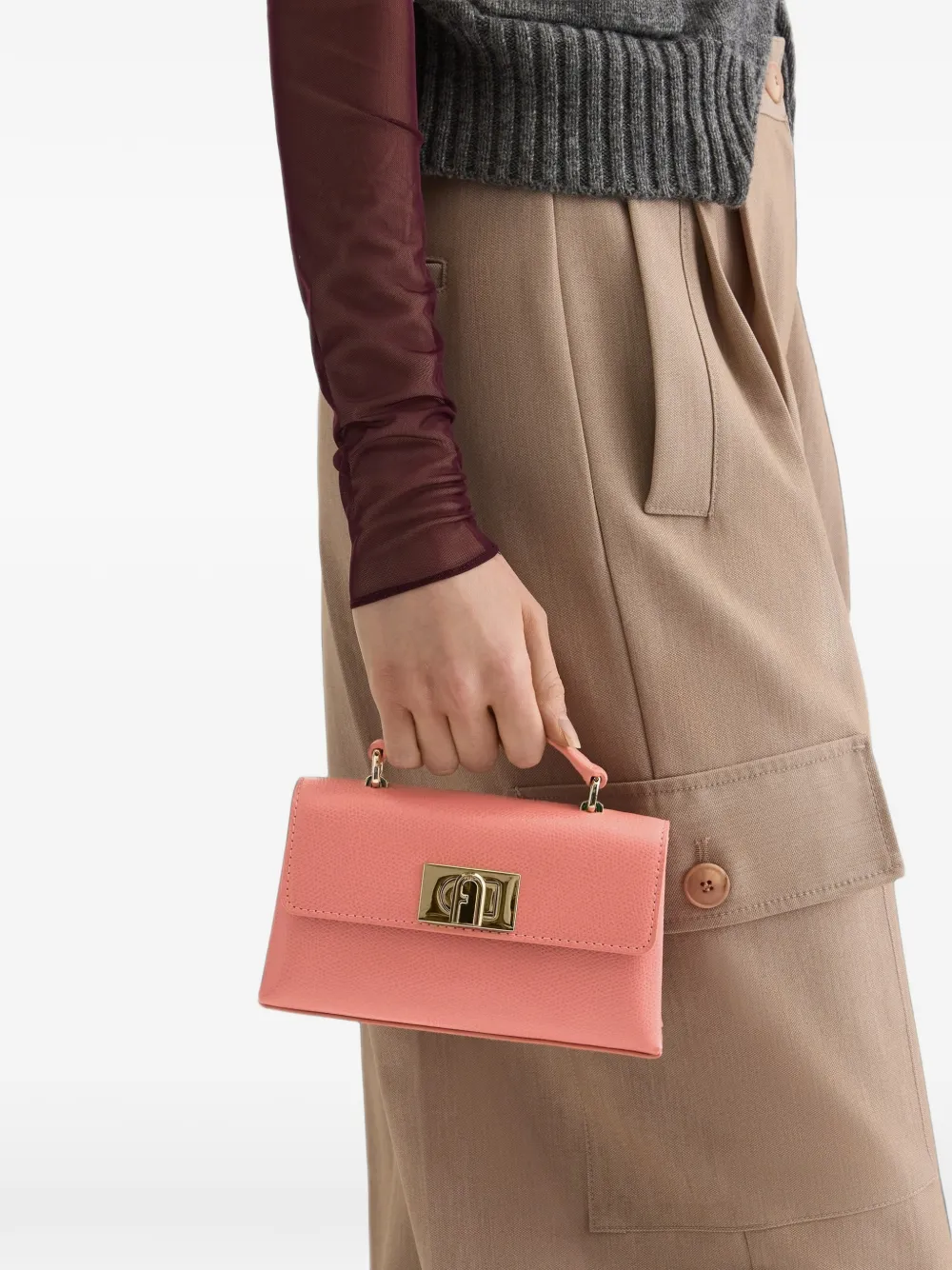 Furla 1927 mini-tas Roze