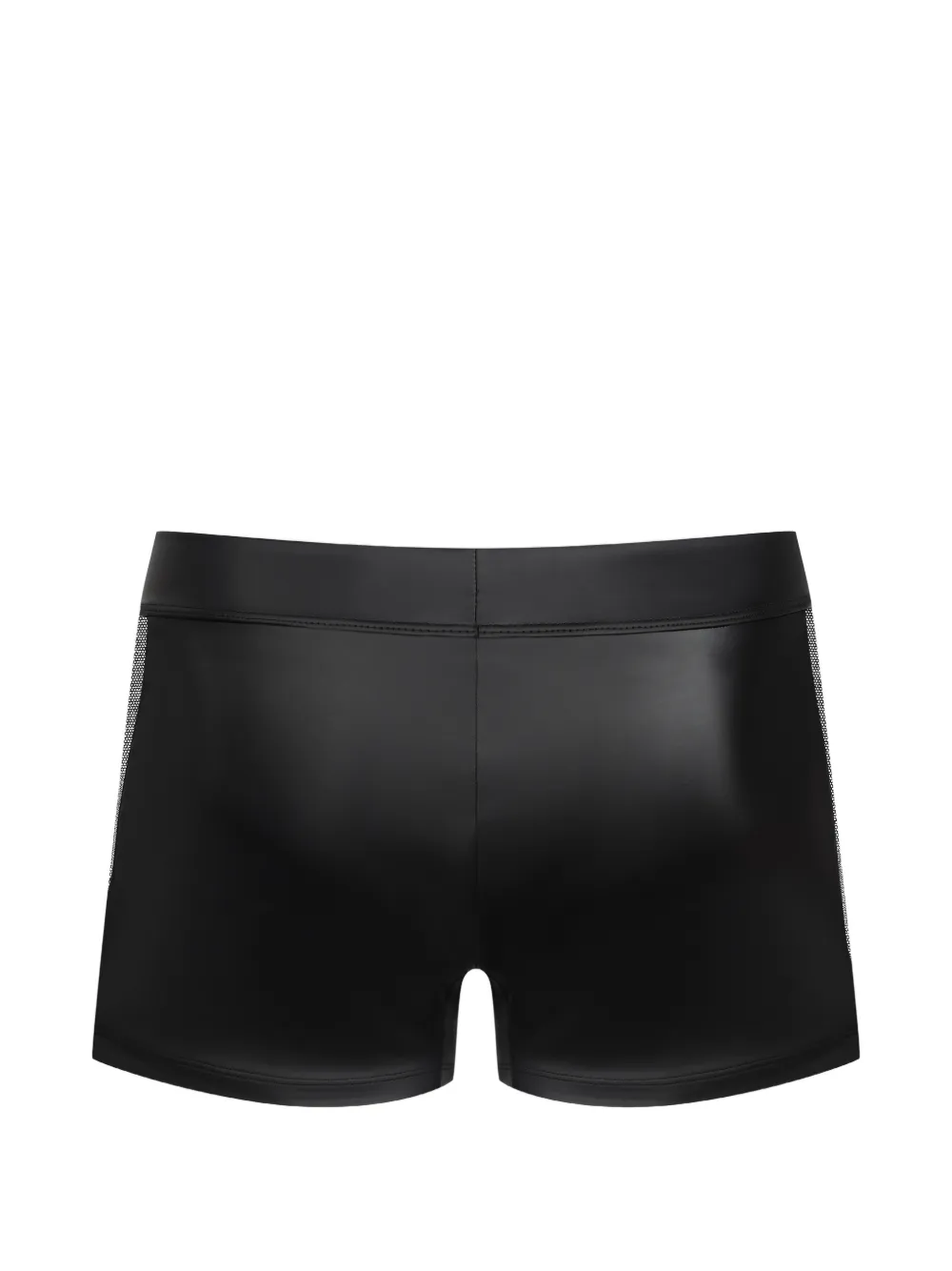 Maison Close Chambre Noire boxershorts met mesh vlak Zwart