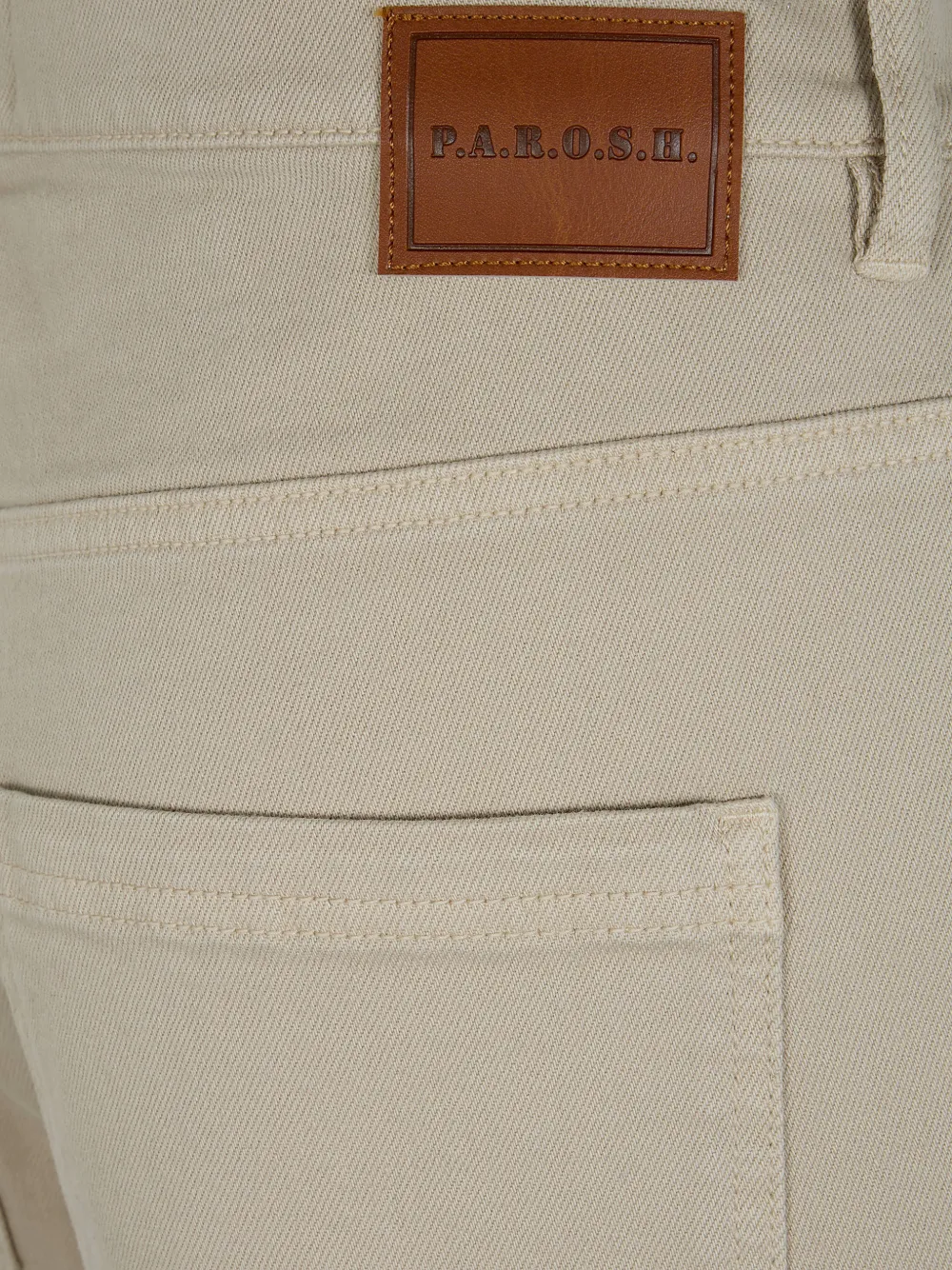  P.a.r.o.s.h. Pantalones Cargo Con Trabilla - Neutro 