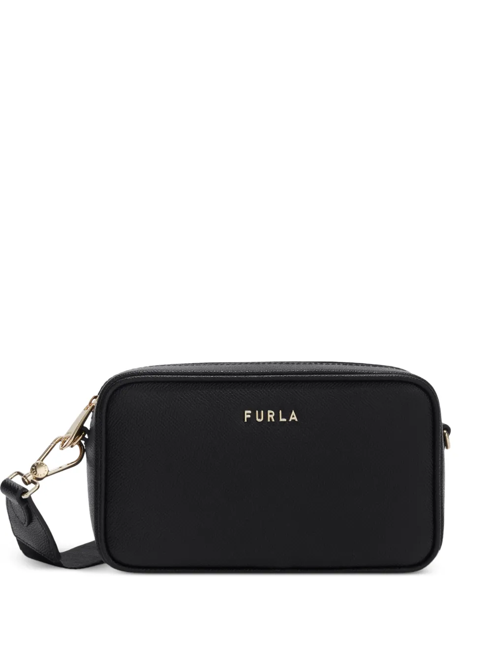 Furla XL Classic logo-detail crossbody bag - Nero