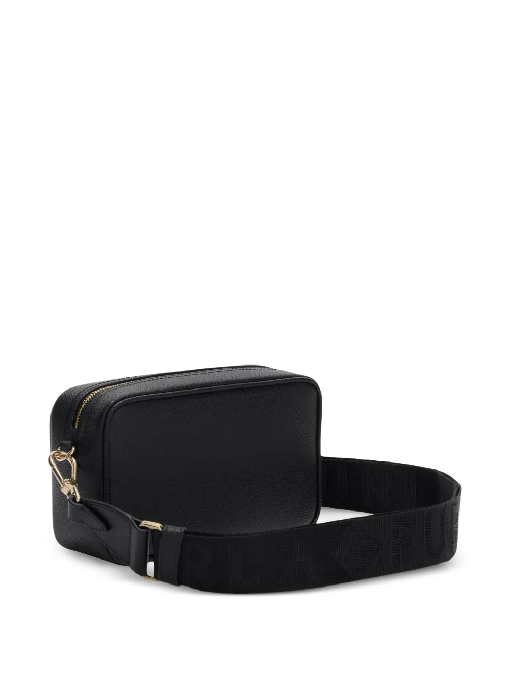 Furla XL Classic crossbodytas met logodetail Zwart