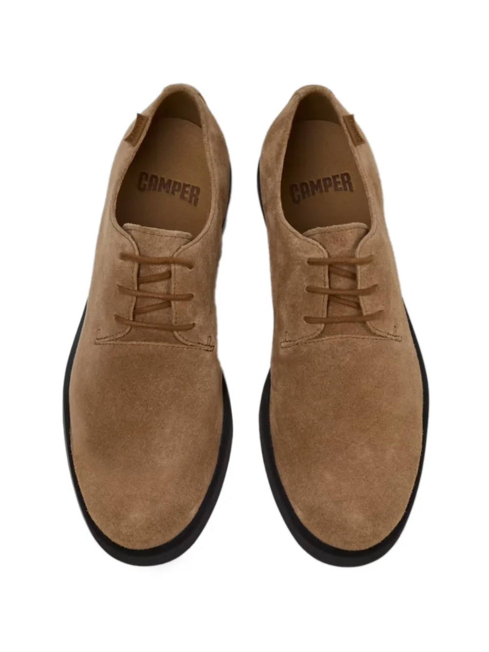 Camper Bruine suède leren schoenen