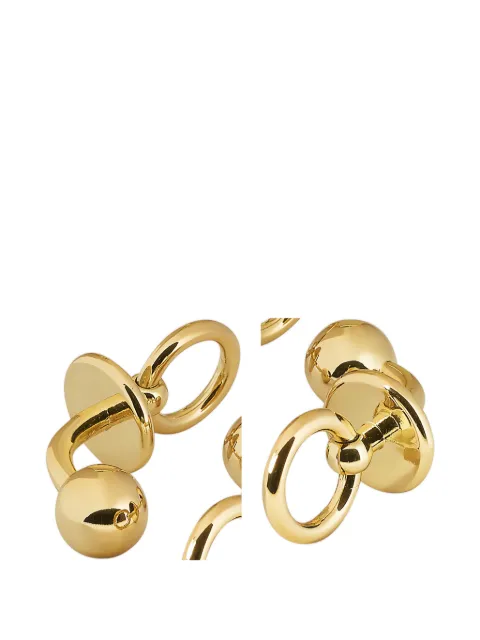 Maison Close Chambre Noire ring-detail cufflinks