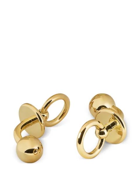 Maison Close Chambre Noire ring-detail cufflinks