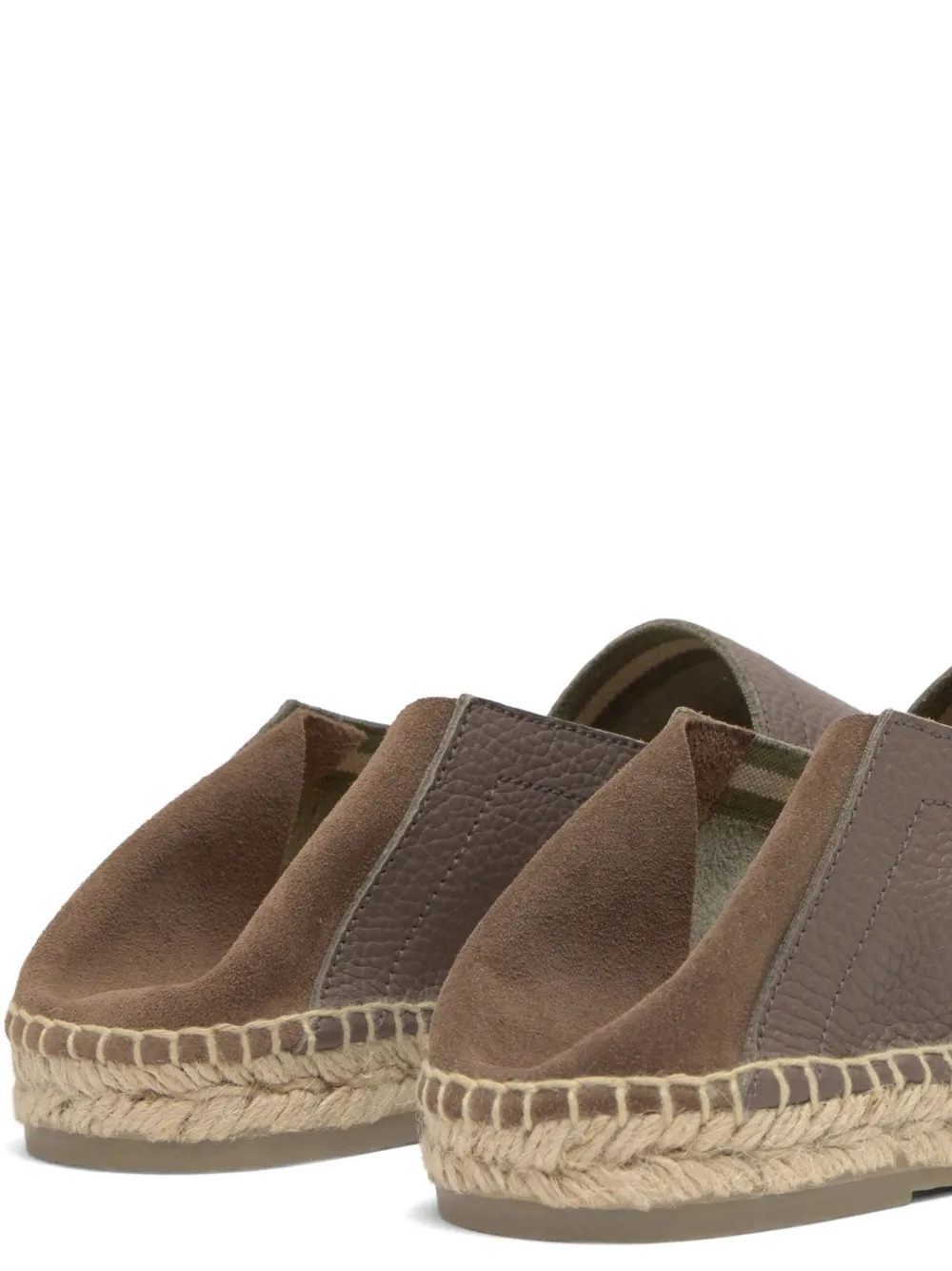Castañer Polo leather espadrilles Bruin