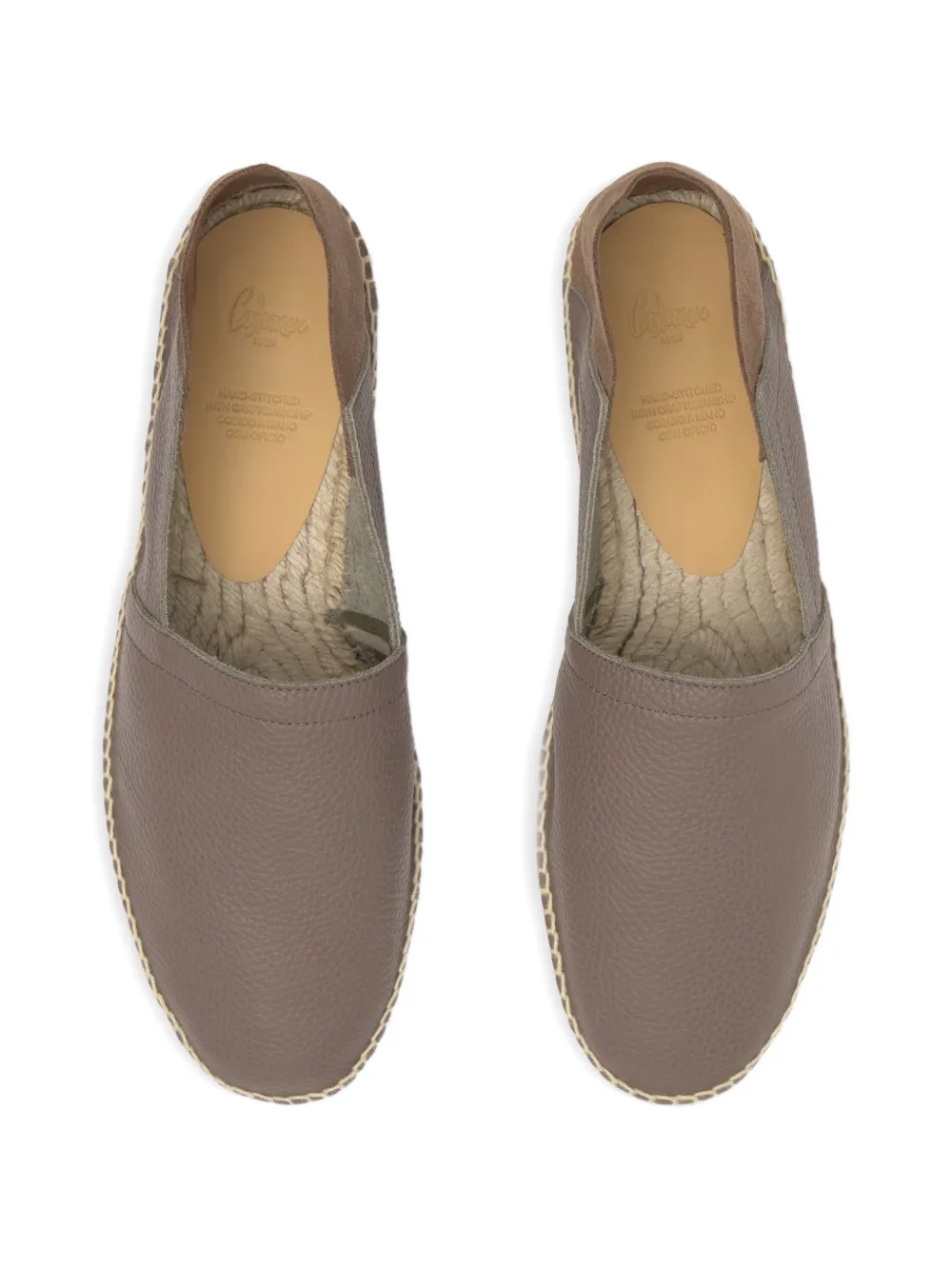 Castañer Polo leather espadrilles Bruin