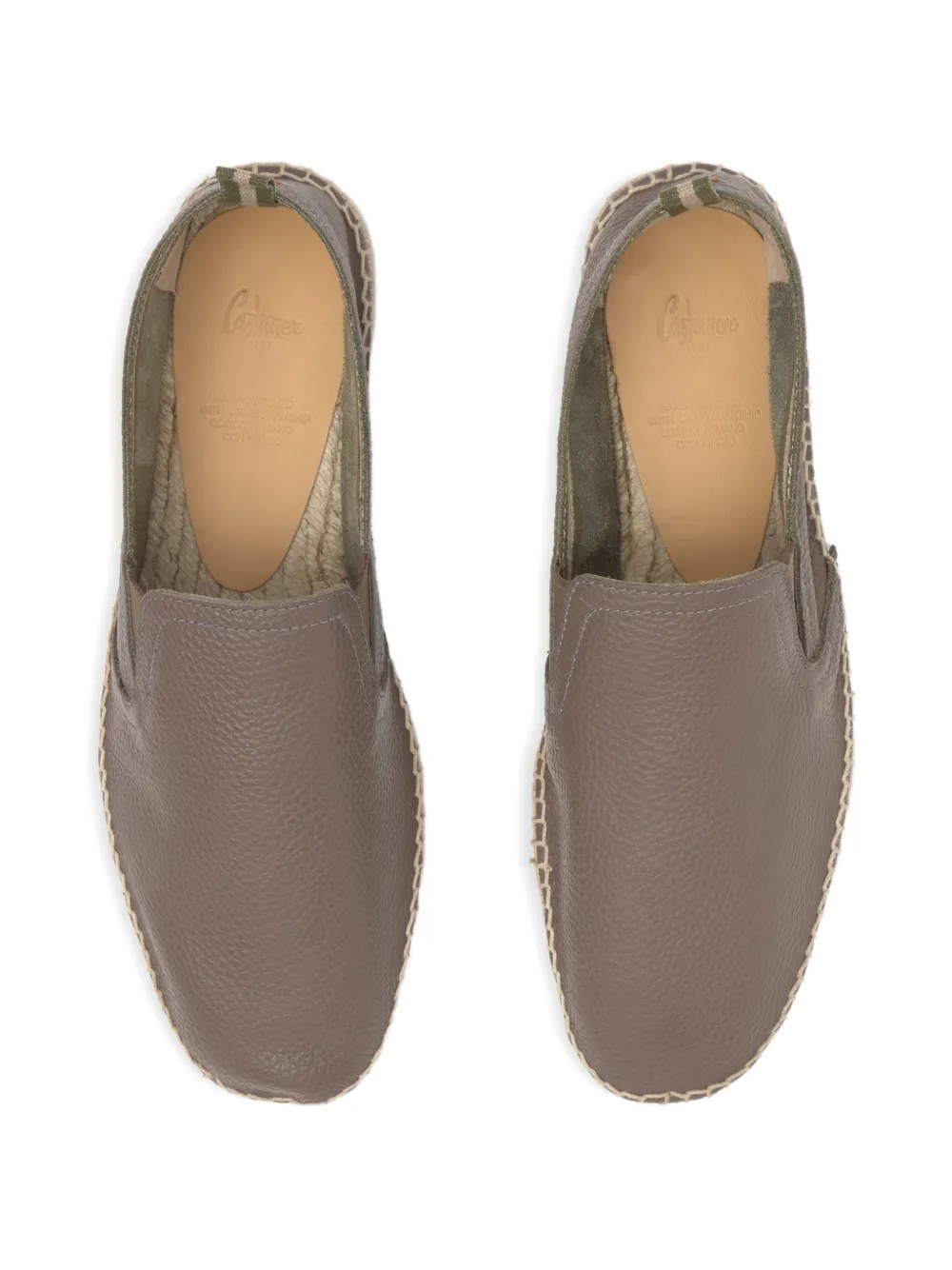 Castañer Justin leather espadrilles Bruin