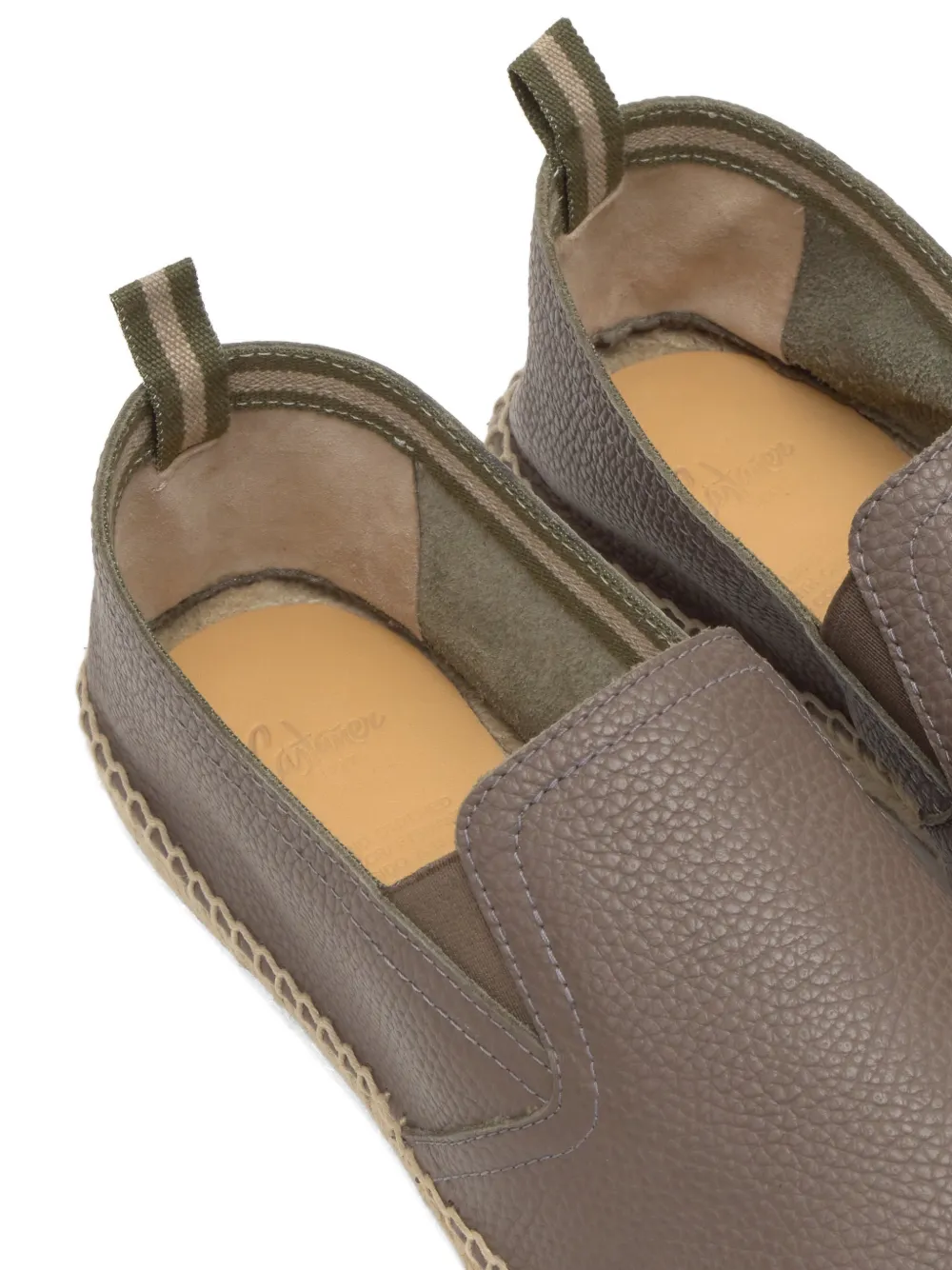 Castañer Justin leather espadrilles Bruin