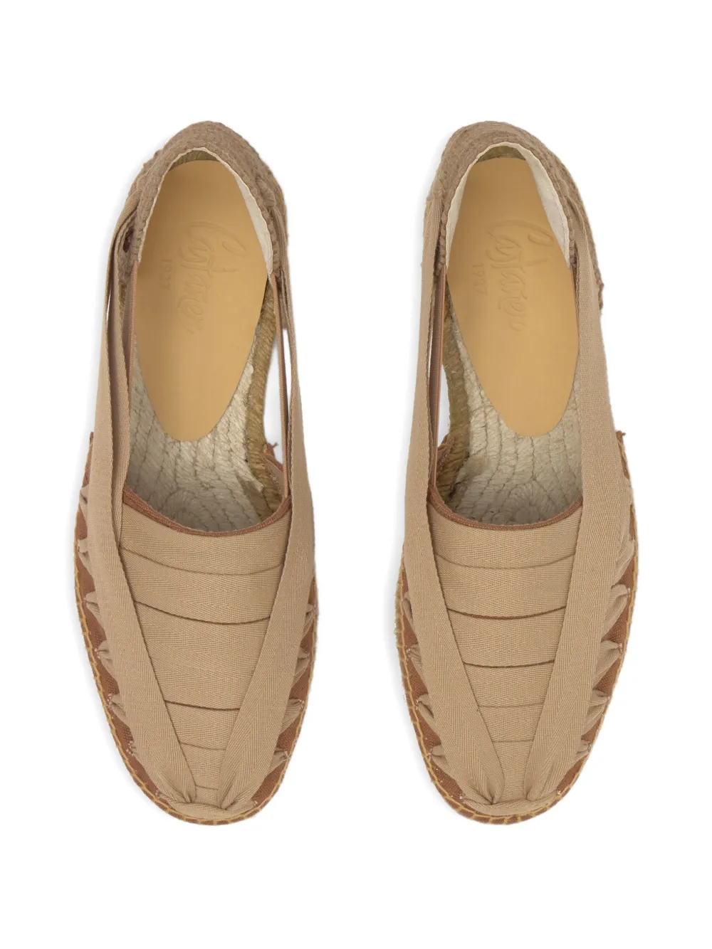 Castañer Norman elasticated espadrilles Bruin