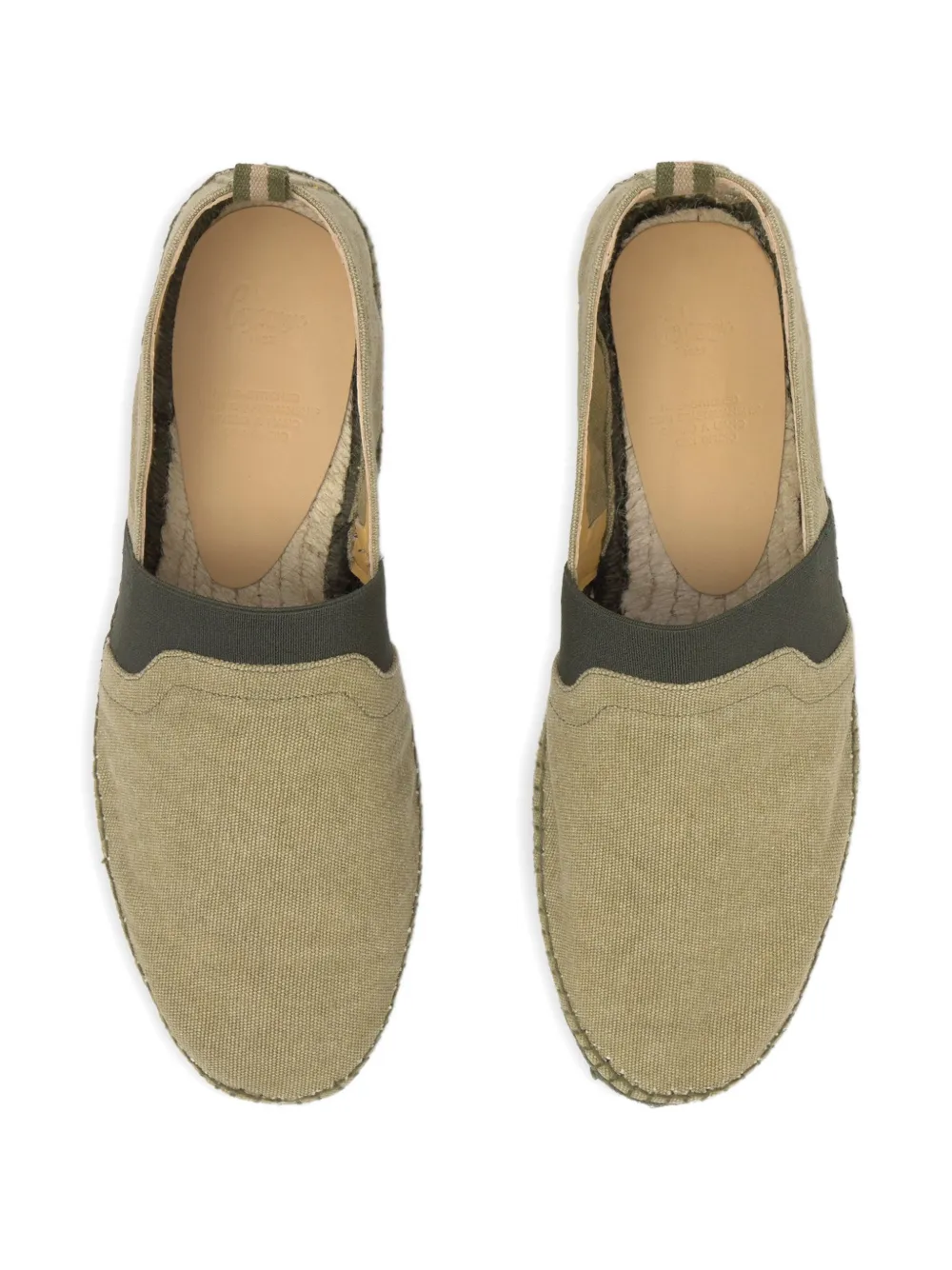 Castañer Nova elasticated-strap espadrilles Groen