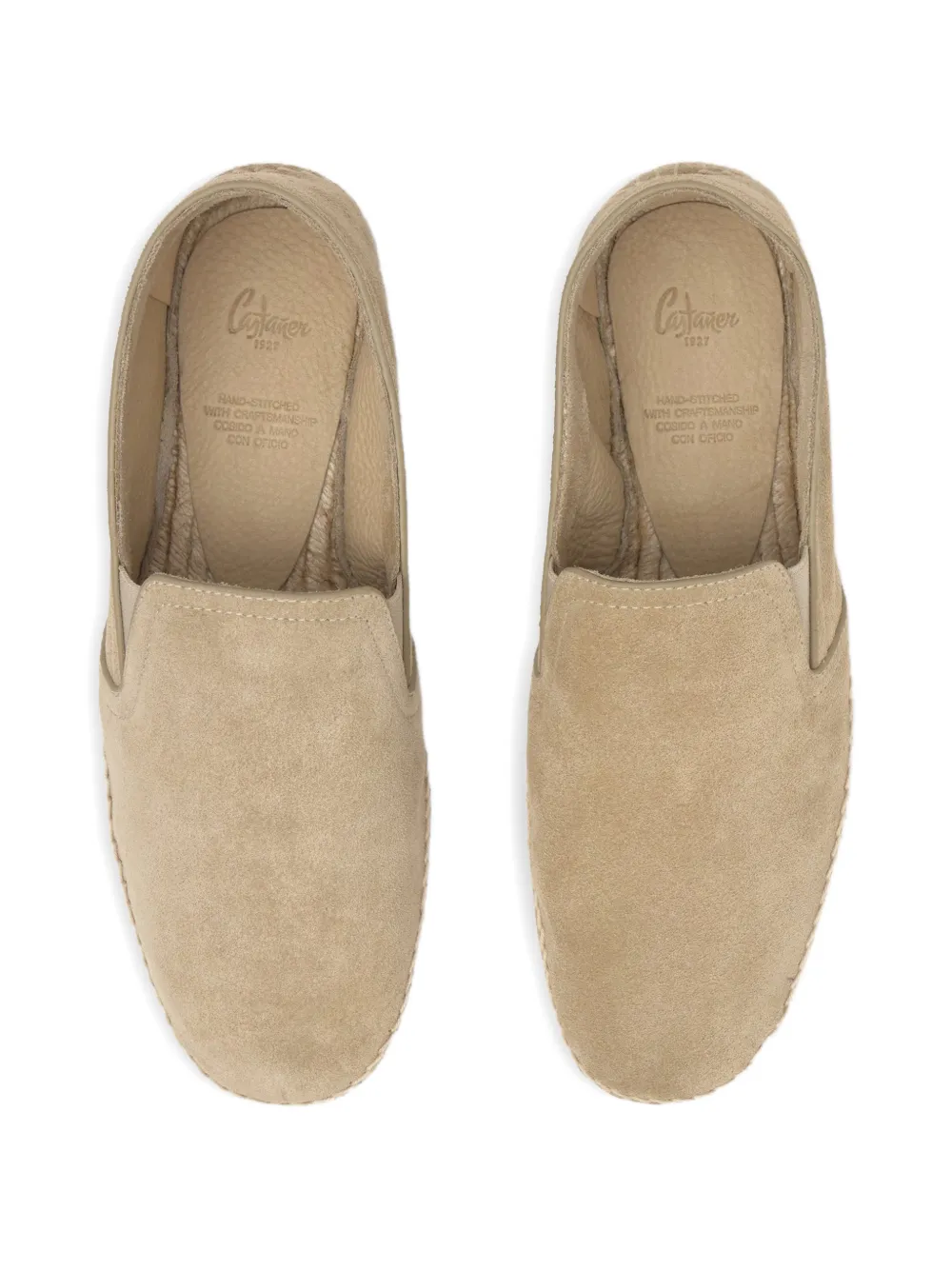 Castañer James suede espadrilles Beige