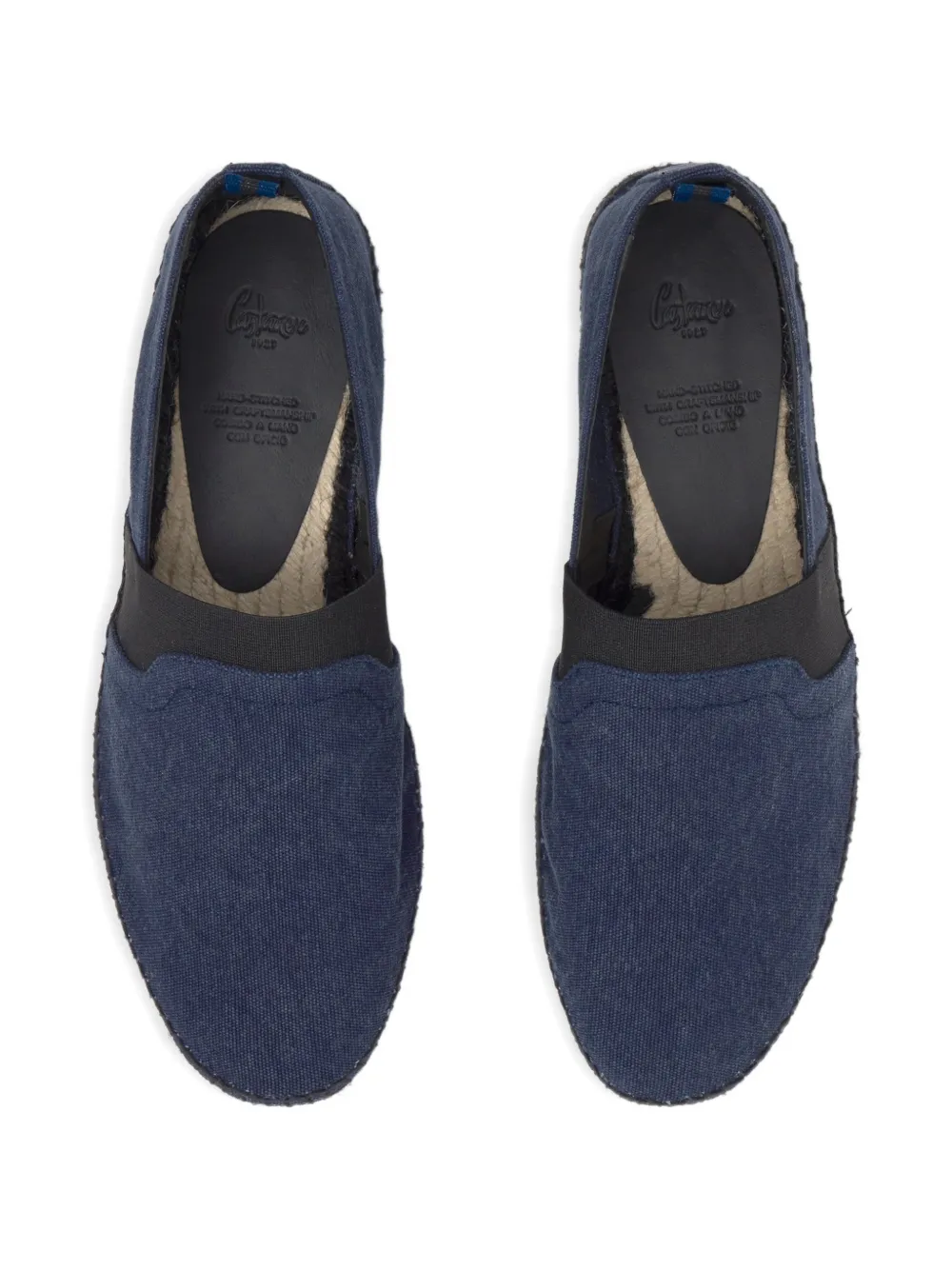 Castañer Nova canvas espadrilles Blauw