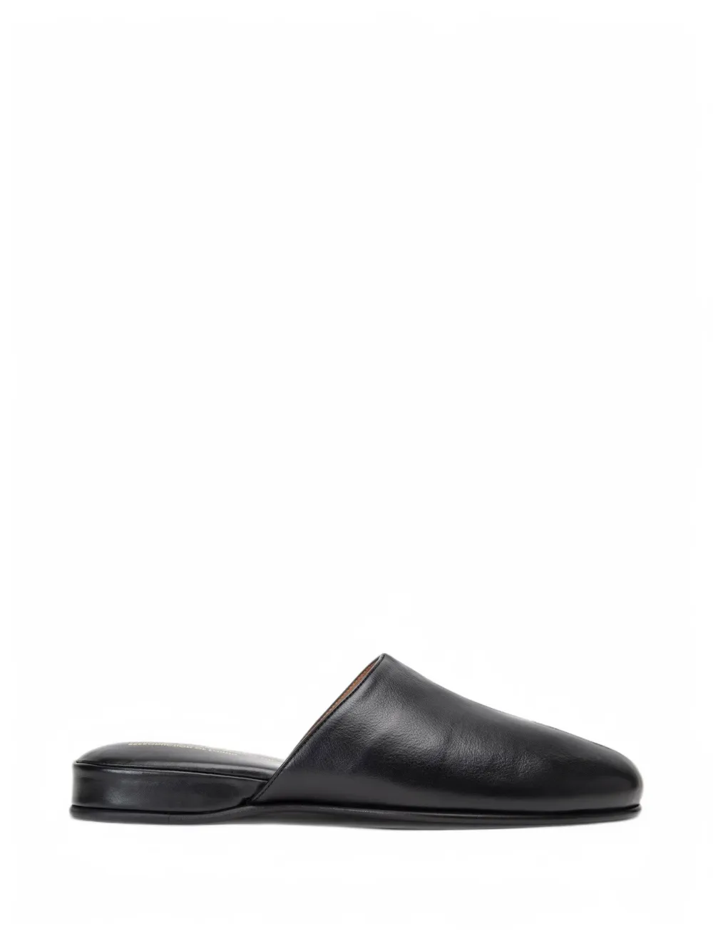 Reproduction of Found Italian Military slippers - Schwarz