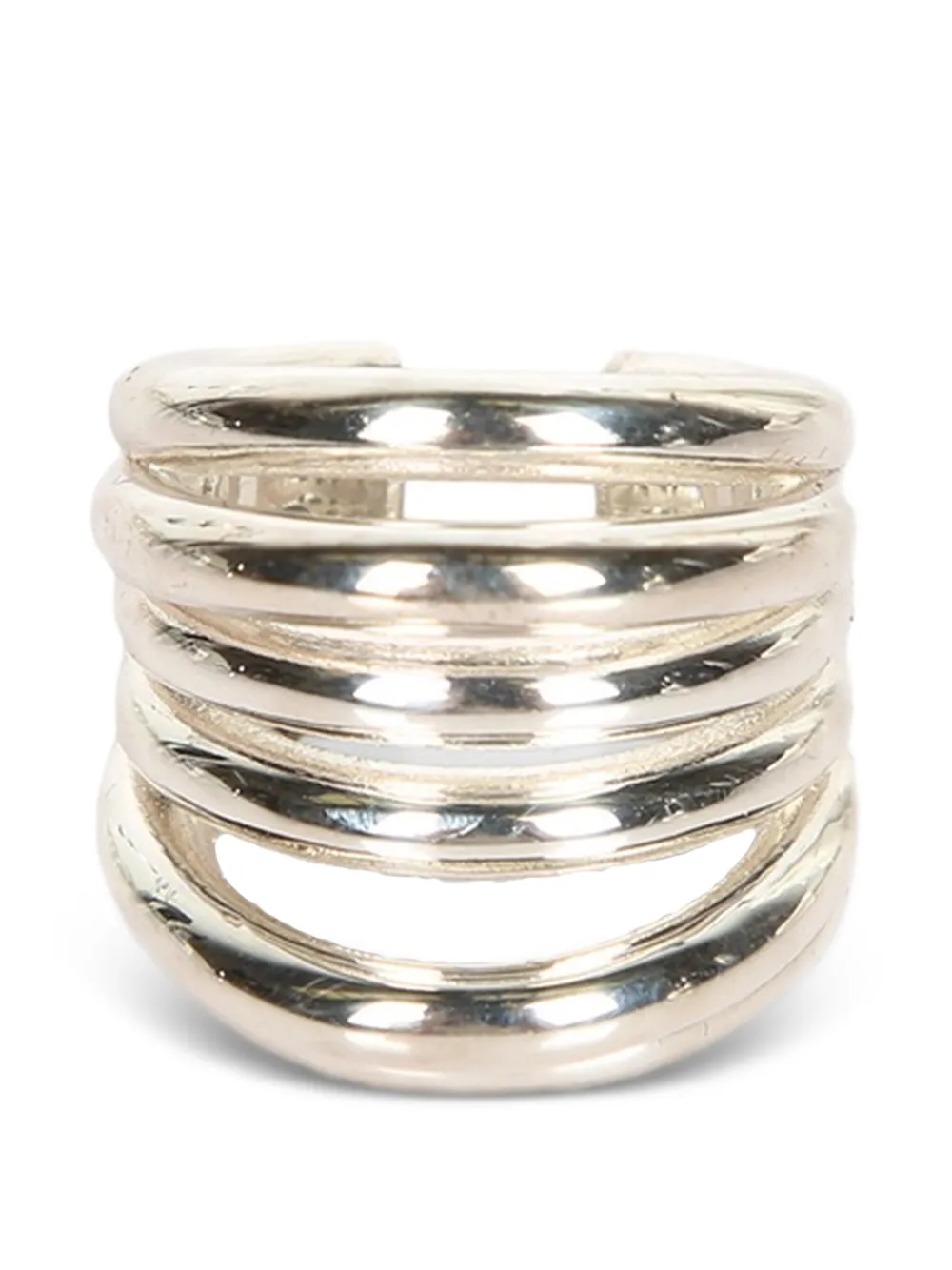 Federica Tosi multi-band ring - Argento