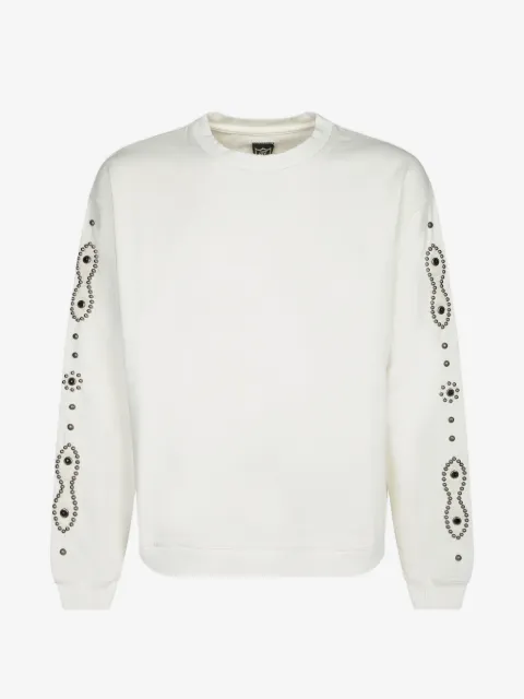 Htc Los Angeles stud-embellished sweatshirt