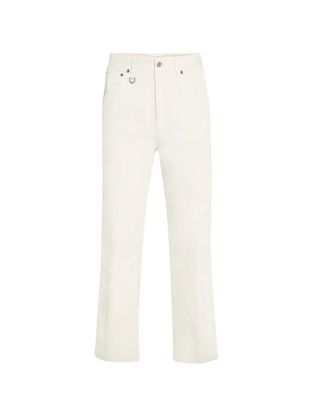 Paolo Pecora loose-fit five-pocket trousers - Bianco