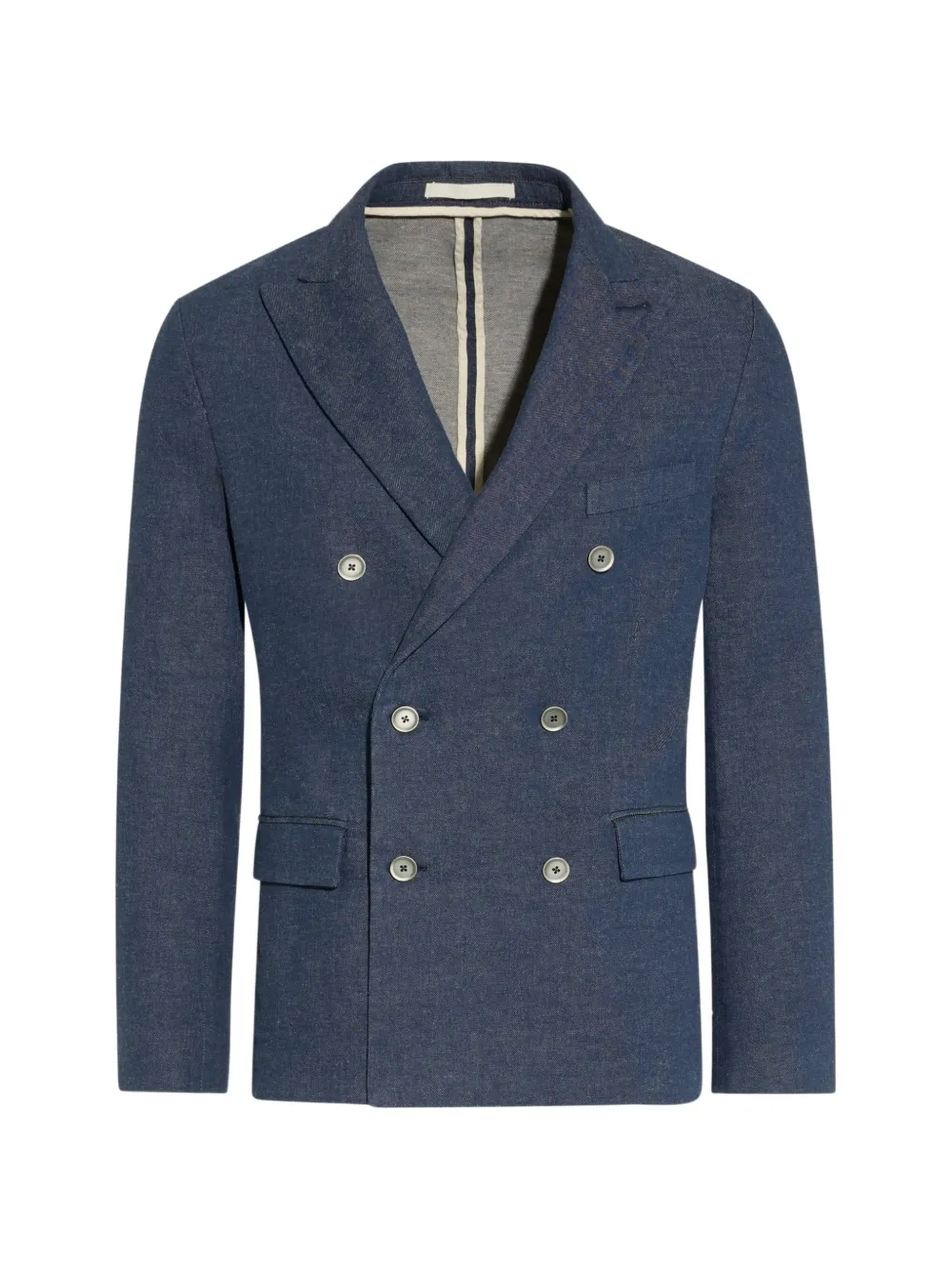 Paolo Pecora double-breasted jacket - Blu