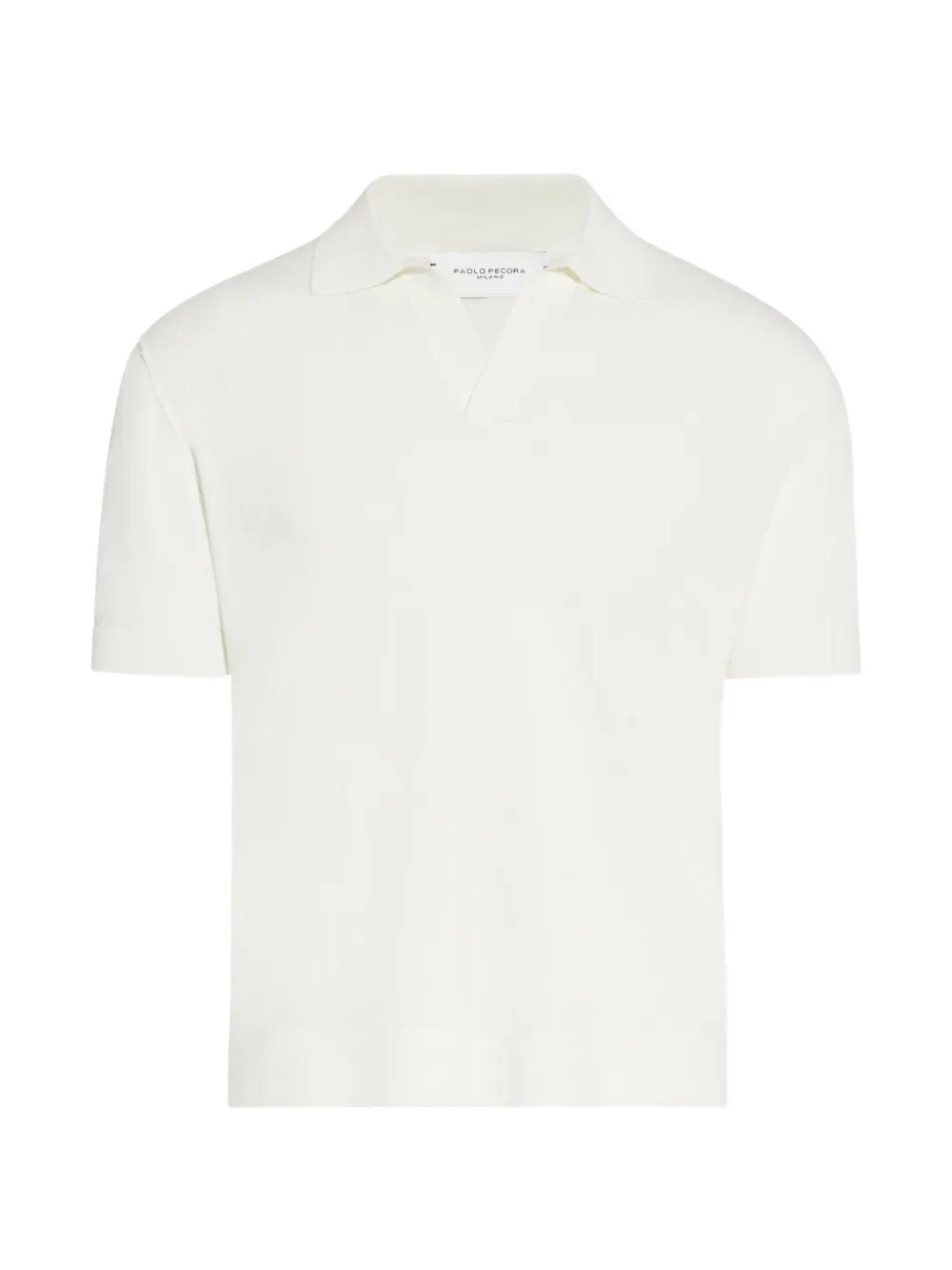 Paolo Pecora Kids cotton polo shirt - Bianco