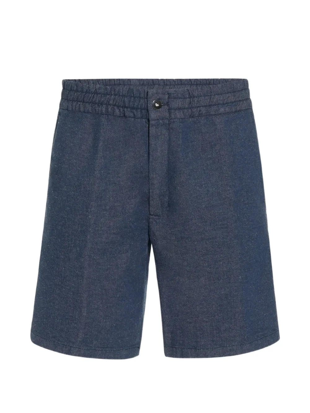Paolo Pecora elasticated-waistband cotton-blend shorts - Blu