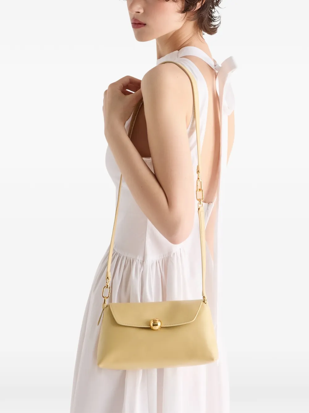 Furla Sfera Soft mini-crossbodytas Geel