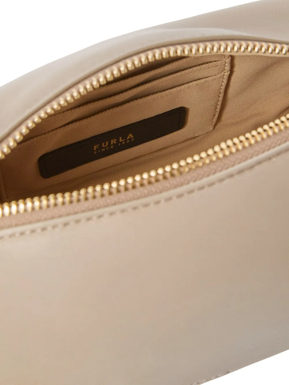 Furla Crossbodytas met logoprint Beige