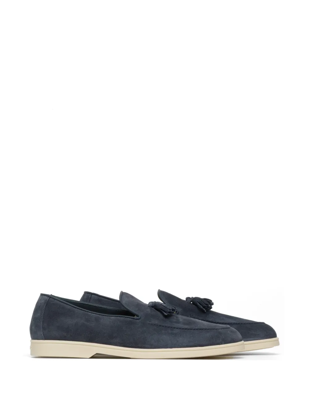 Doucal's tassel-detail loafers Blauw