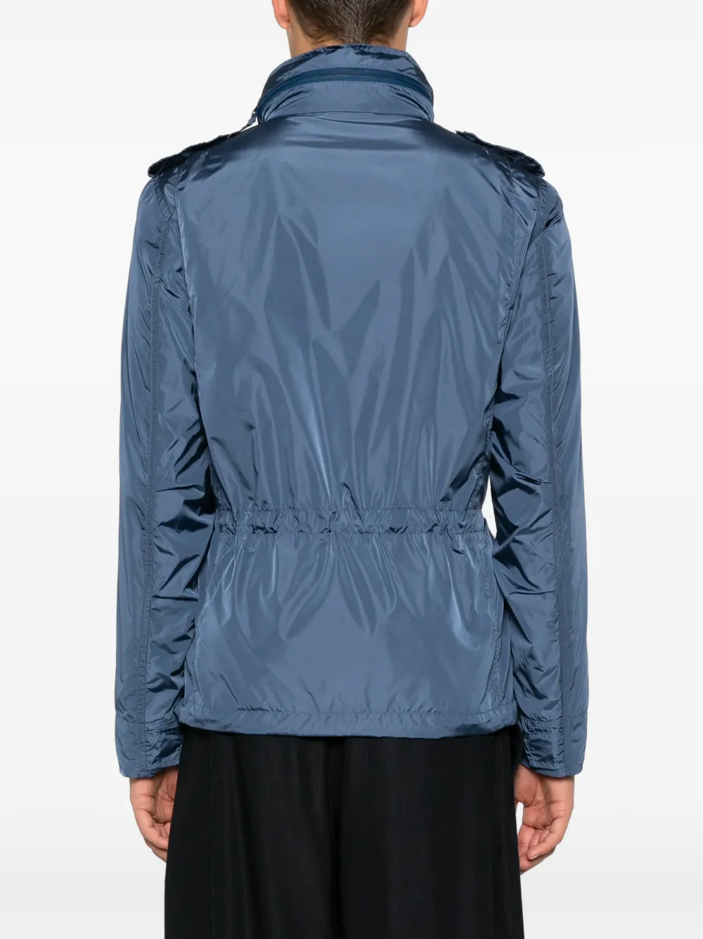 ASPESI Jack met trekkoordtaille Blauw