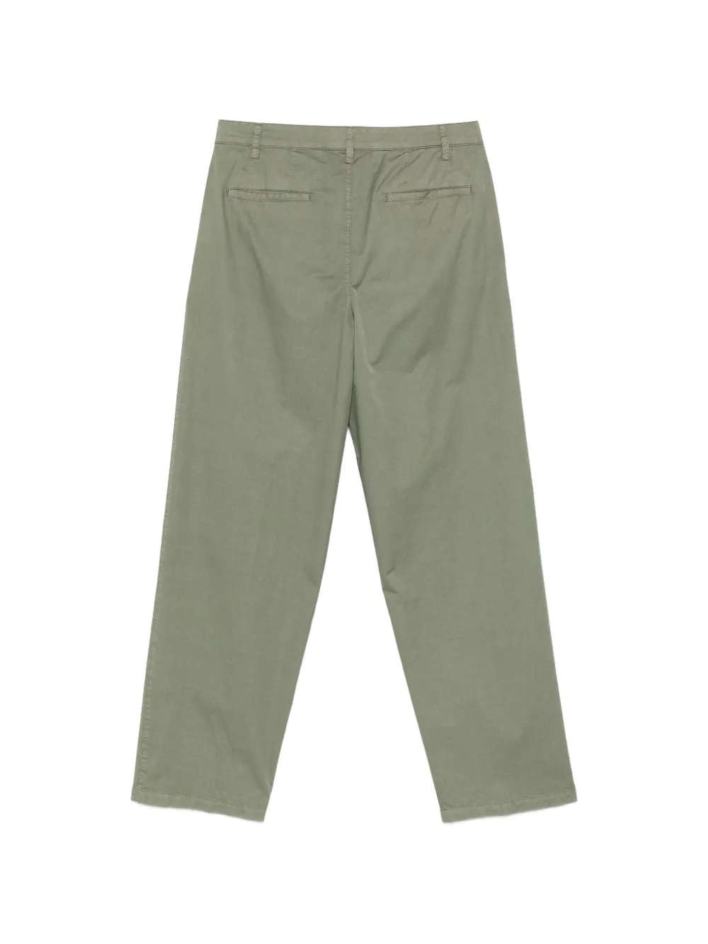 ASPESI Broek met knoopsluiting Groen