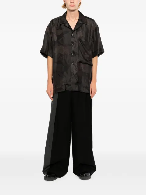 Giovanni Cavagna floral-printed short-sleeve shirt