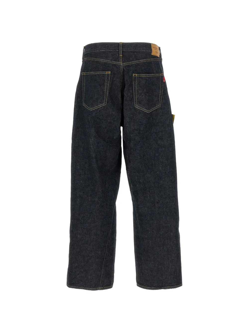 Undercover People Have The Power jeans met gewelfd stiksel en borduurwerk Blauw