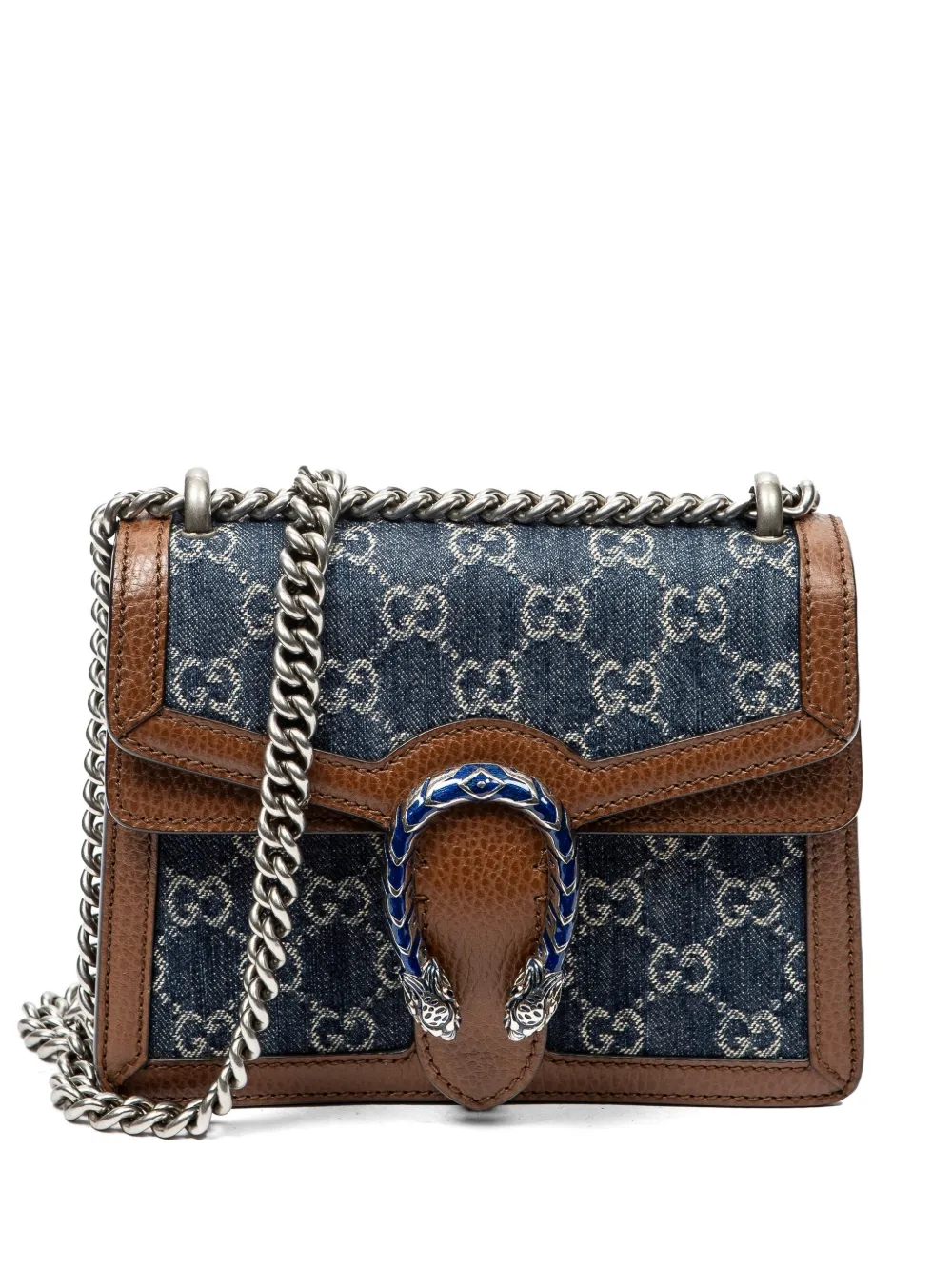 Gucci Pre-Owned mini Dionysus GG-monogram shoulder bag - Blau