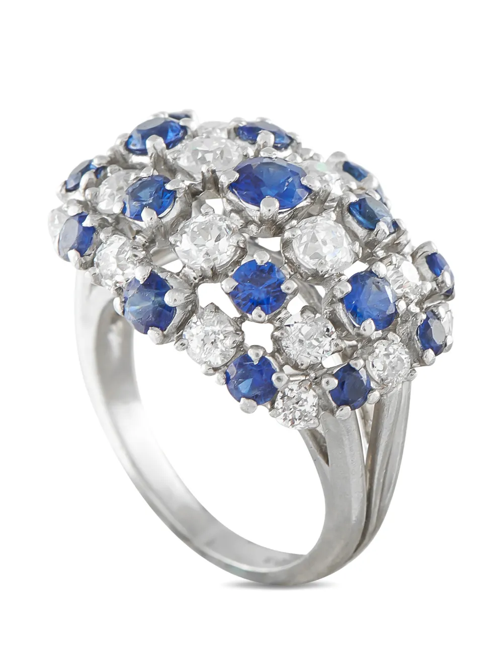 LB Exclusive sapphire and diamond ring - Argento