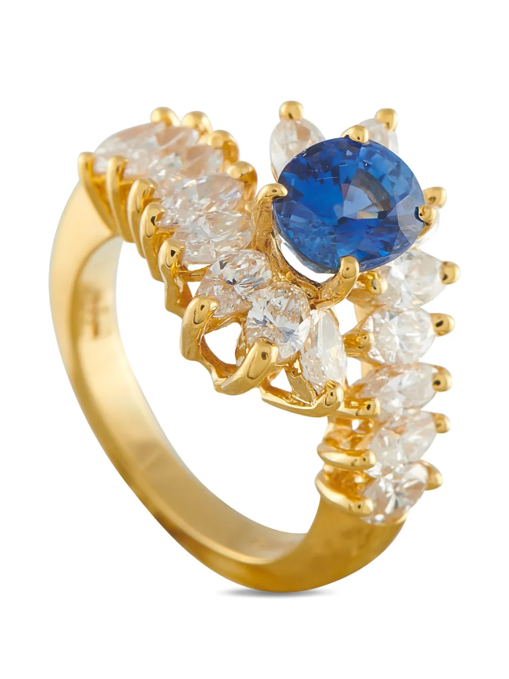 LB Exclusive sapphire and diamond ring - Oro