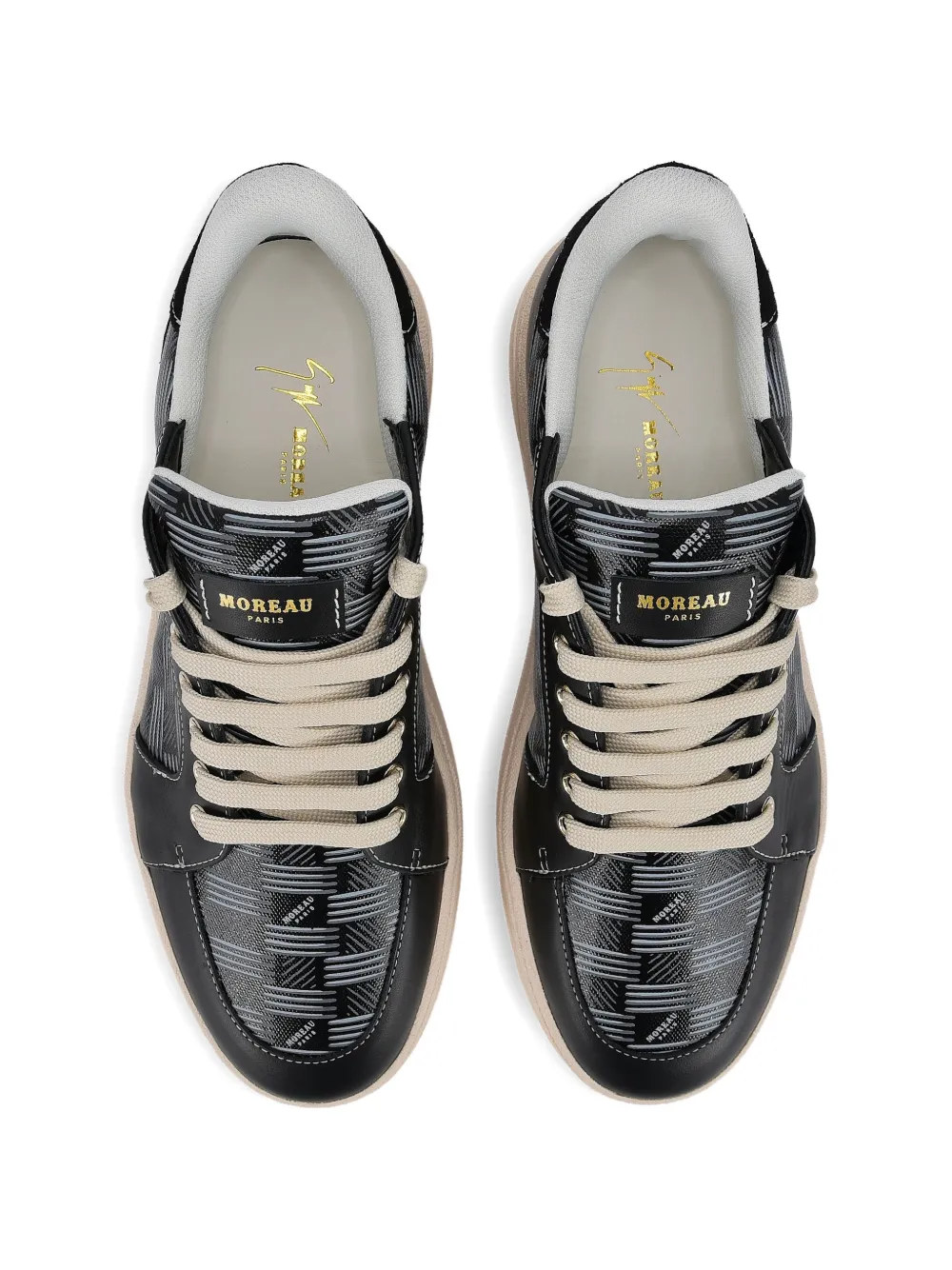 Giuseppe Zanotti GZ Moreau monogram sneakers Zwart