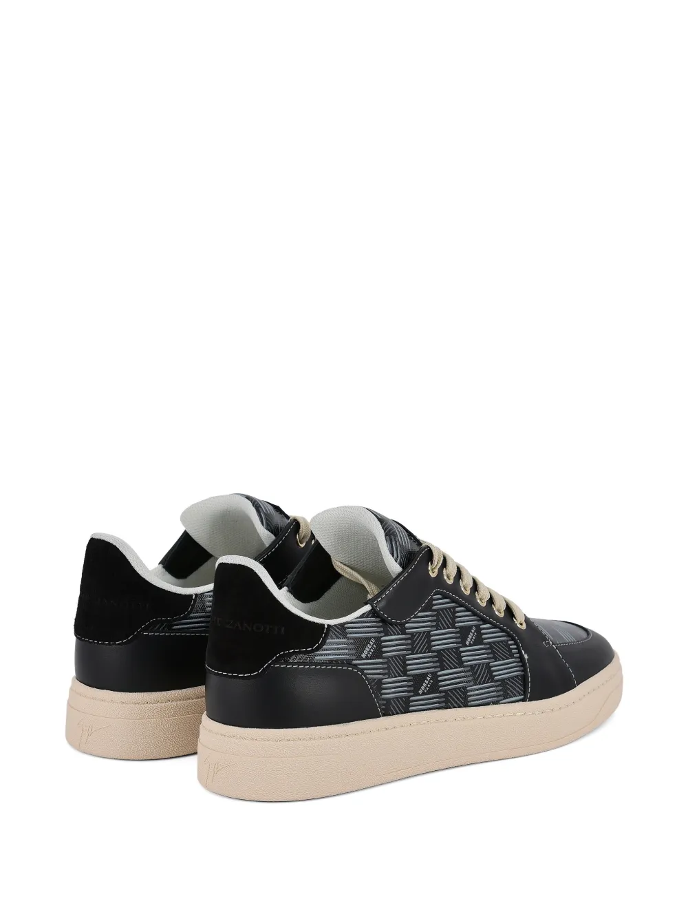 Giuseppe Zanotti GZ Moreau monogram sneakers Zwart