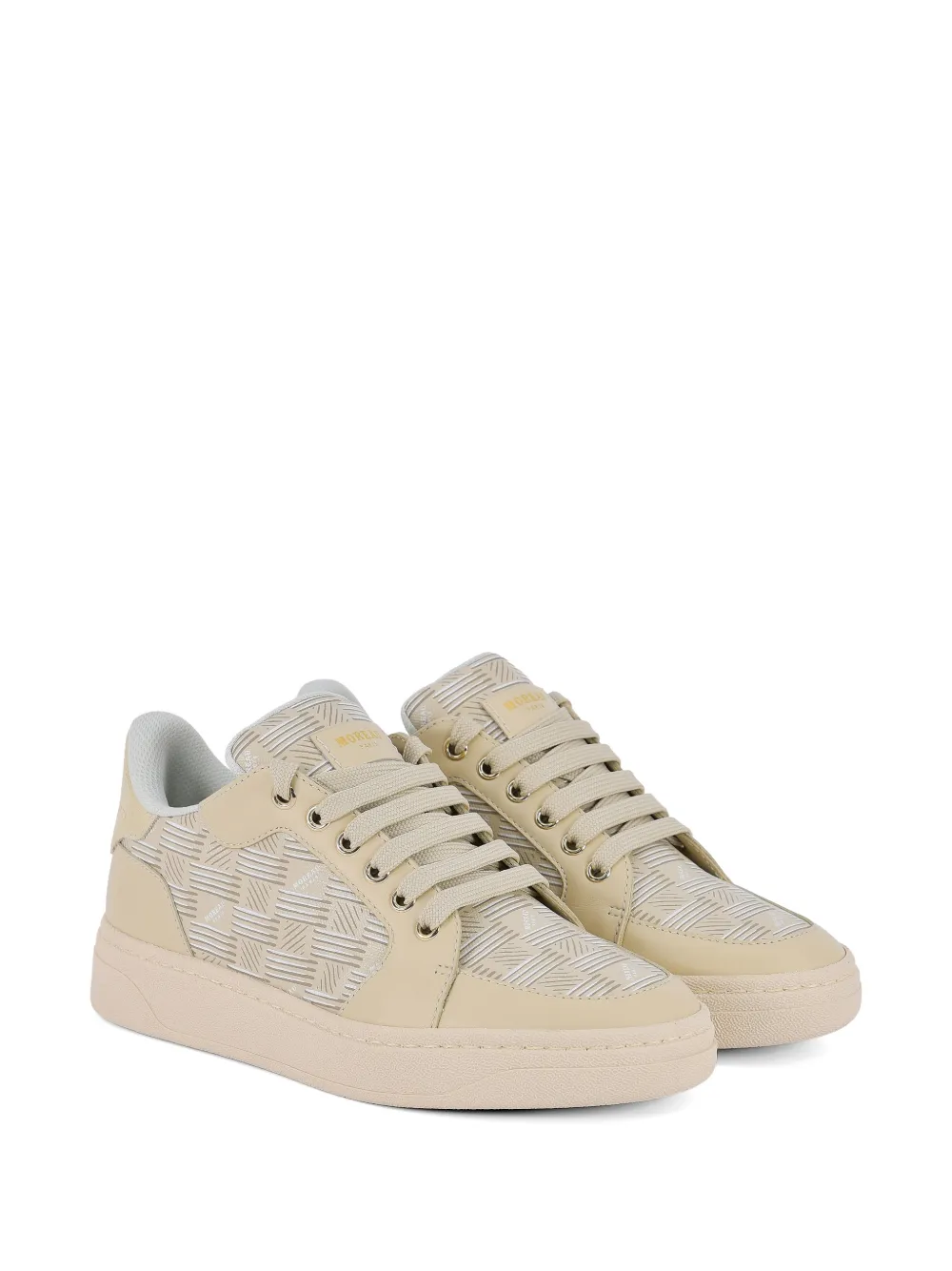 Giuseppe Zanotti GZ Moreau monogram-print sneakers Beige