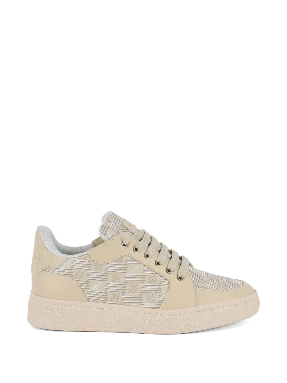 Giuseppe Zanotti GZ Moreau monogram-print sneakers - Nude