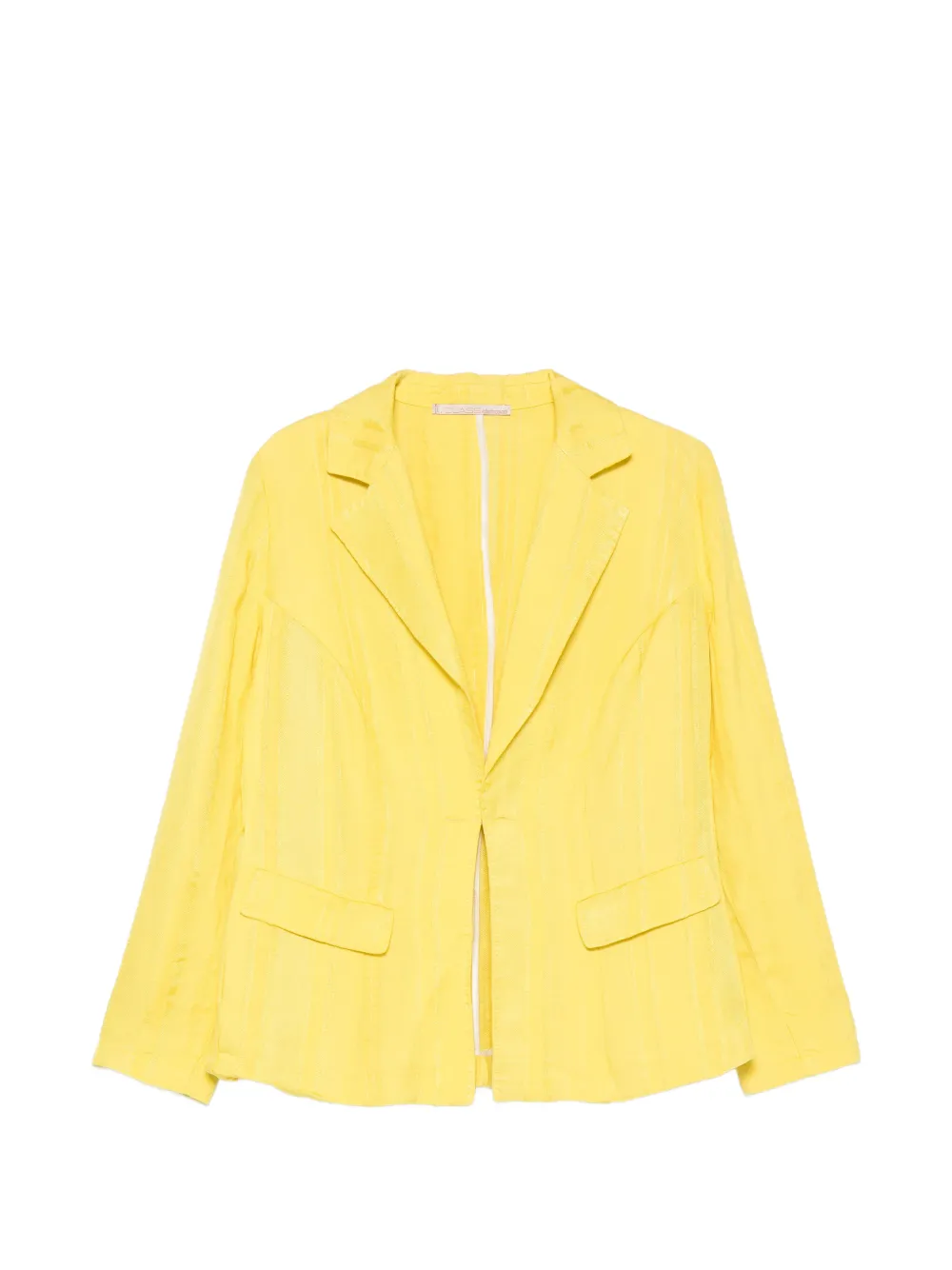 Roberto Cavalli Vintage 2000s striped blazer - Giallo