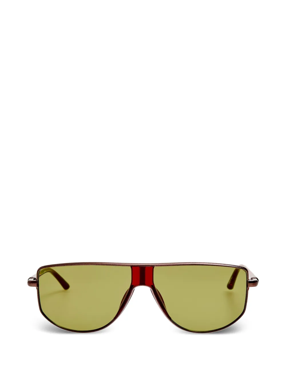 Jacquemus Corsa pilot sunglasses - Marrone