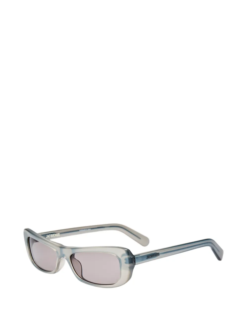 Jacquemus Capri zonnebril met cat-eye montuur Grijs