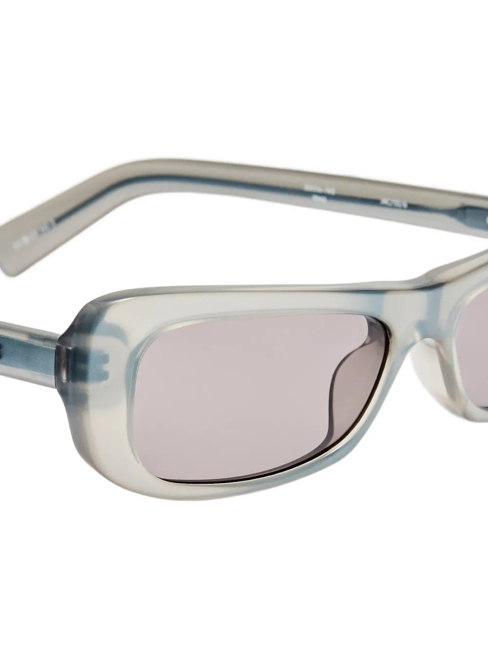 Jacquemus Capri zonnebril met cat-eye montuur Grijs