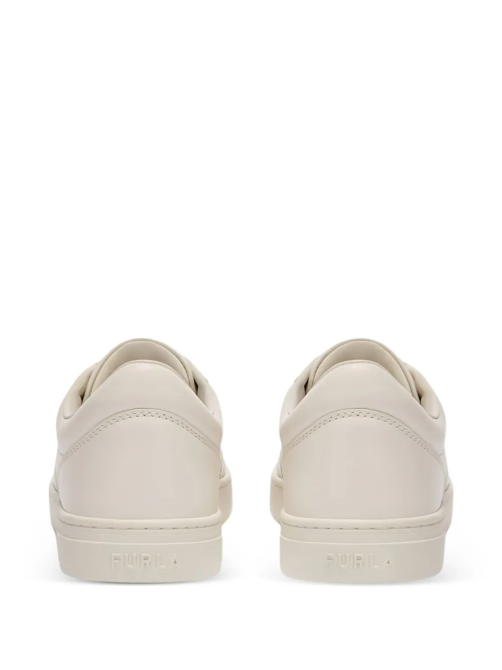 Furla Step leather sneakers Wit